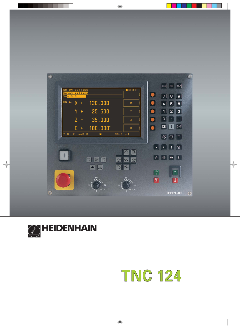 HEIDENHAIN NC 124 User Manual | 122 pages
