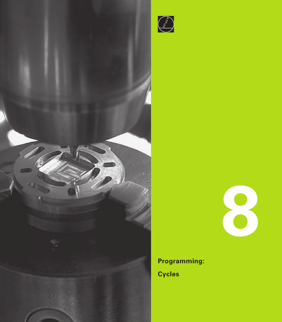 8 programming: cycles | HEIDENHAIN TNC 310 (286 140) User Manual | Page 105 / 250