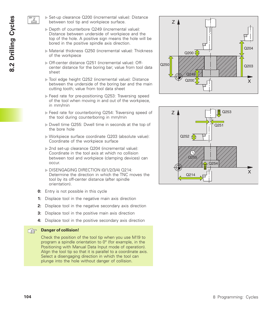 2 dr illing cy cles | HEIDENHAIN TNC 310 (286 140) User Manual | Page 116 / 250