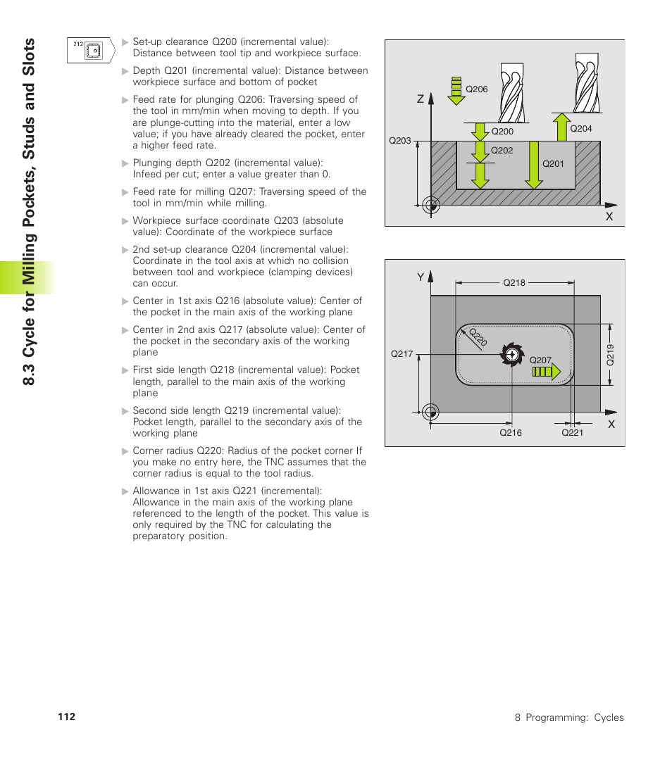HEIDENHAIN TNC 310 (286 140) User Manual | Page 124 / 250