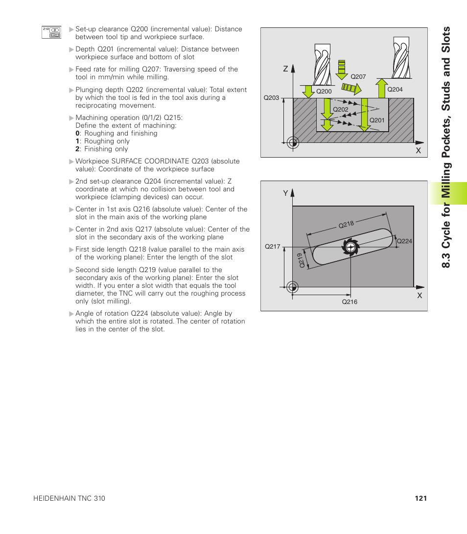 HEIDENHAIN TNC 310 (286 140) User Manual | Page 133 / 250