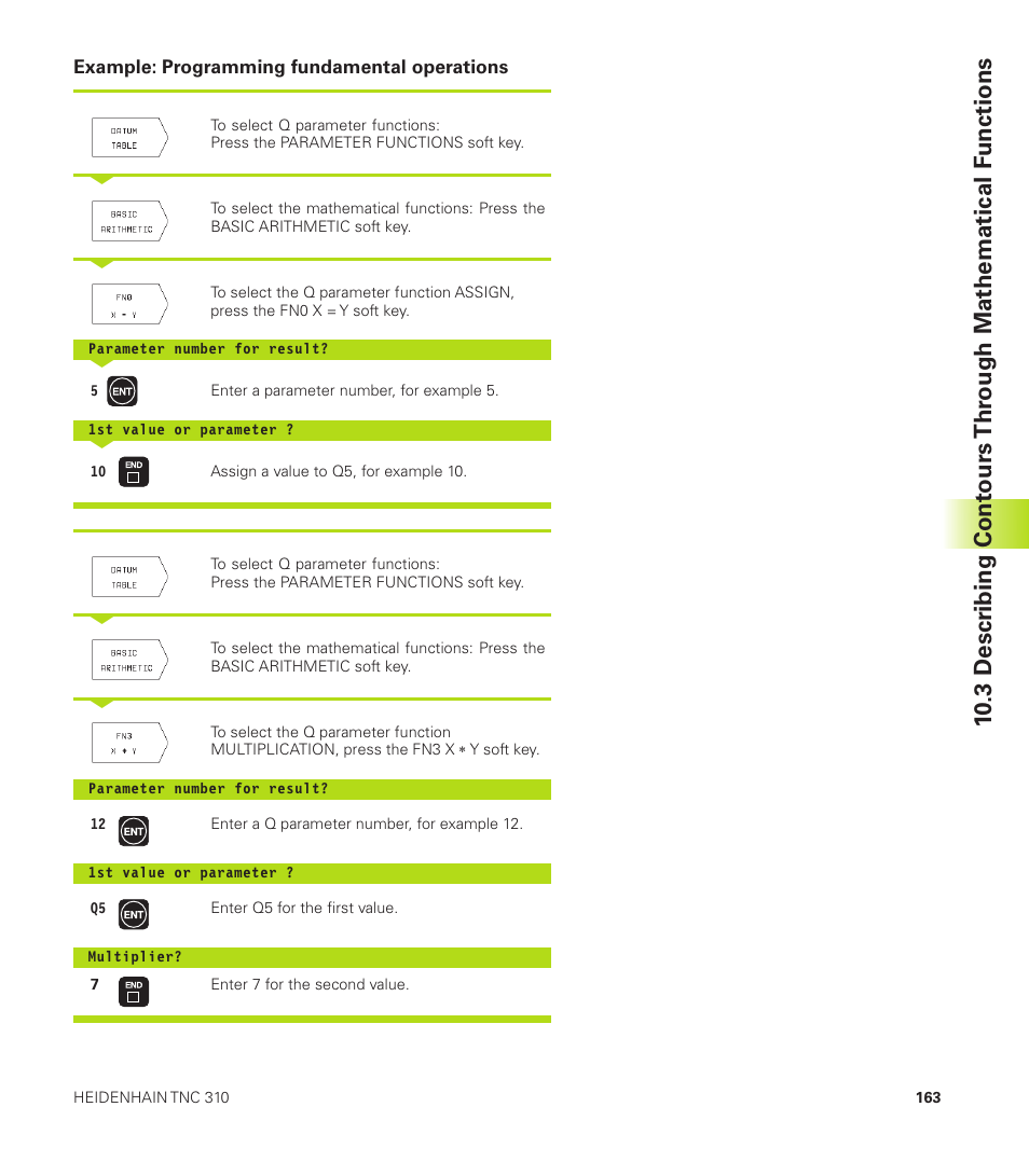 HEIDENHAIN TNC 310 (286 140) User Manual | Page 175 / 250