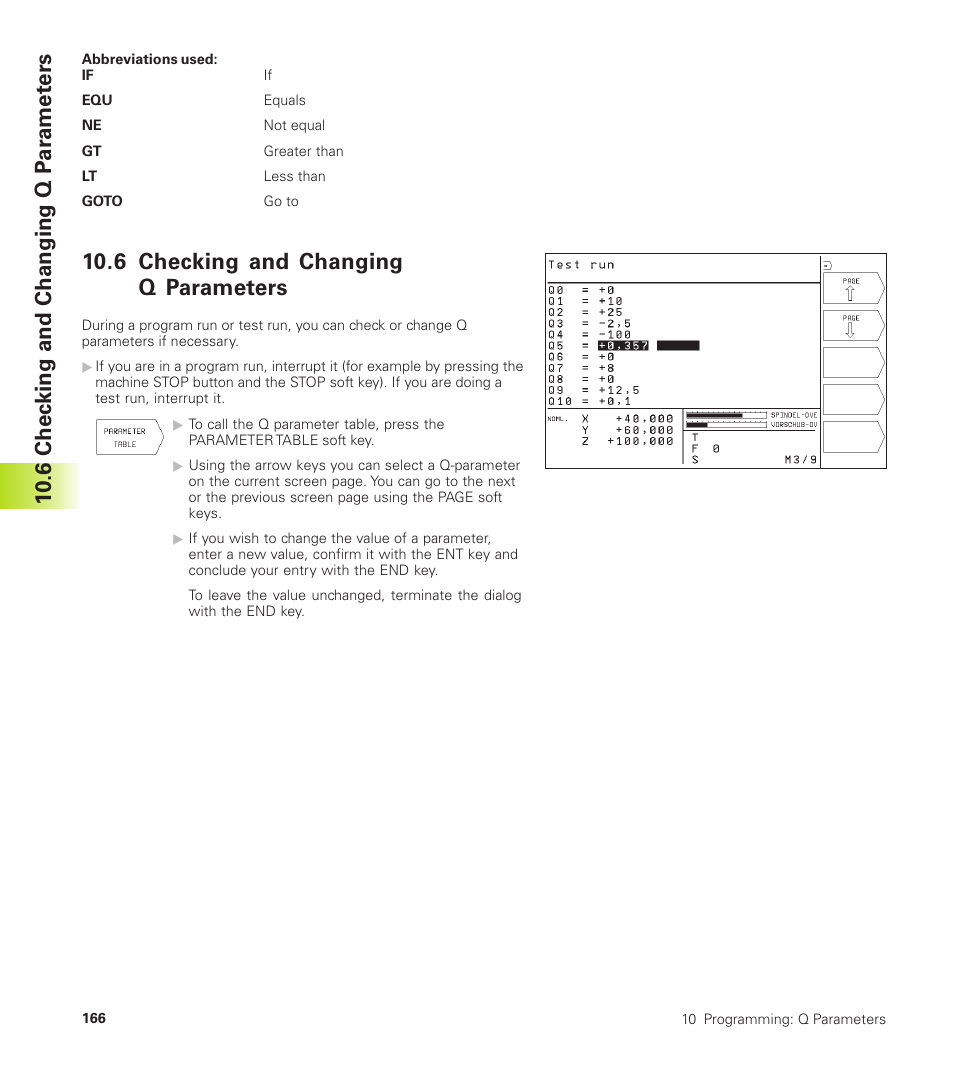 6 checking and changing q parameters | HEIDENHAIN TNC 310 (286 140) User Manual | Page 178 / 250