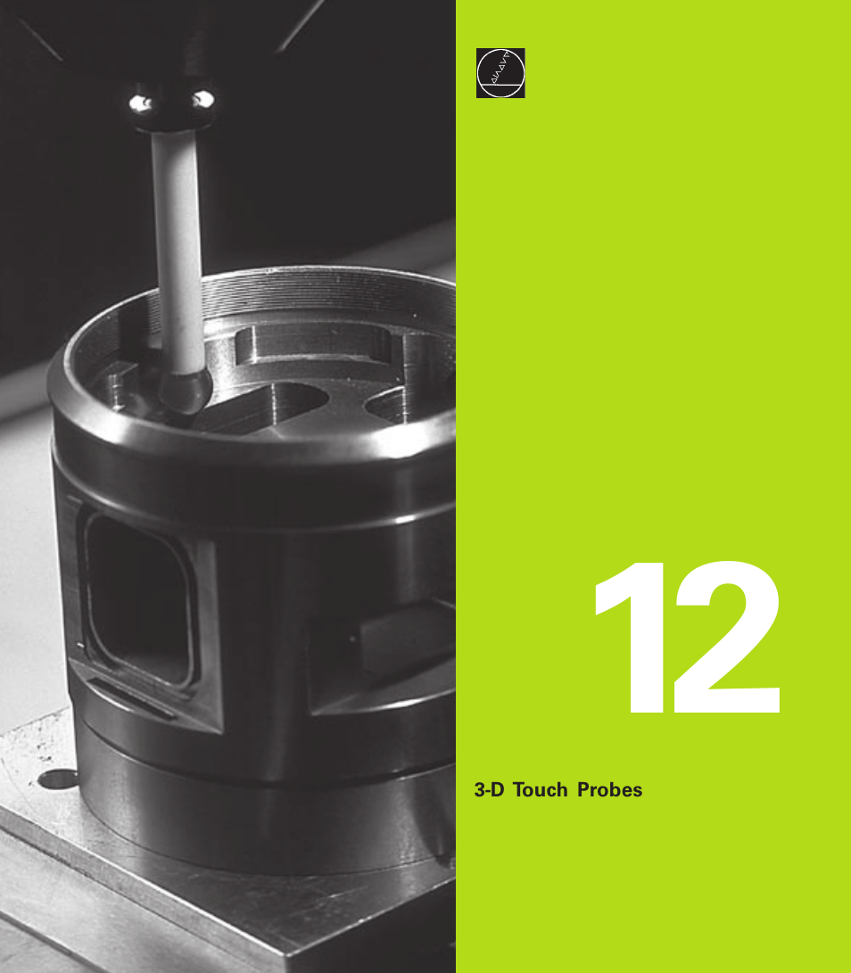 12 3-d touch probes | HEIDENHAIN TNC 310 (286 140) User Manual | Page 213 / 250