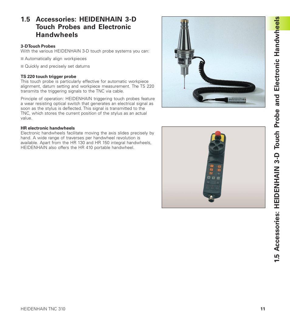 HEIDENHAIN TNC 310 (286 140) User Manual | Page 23 / 250