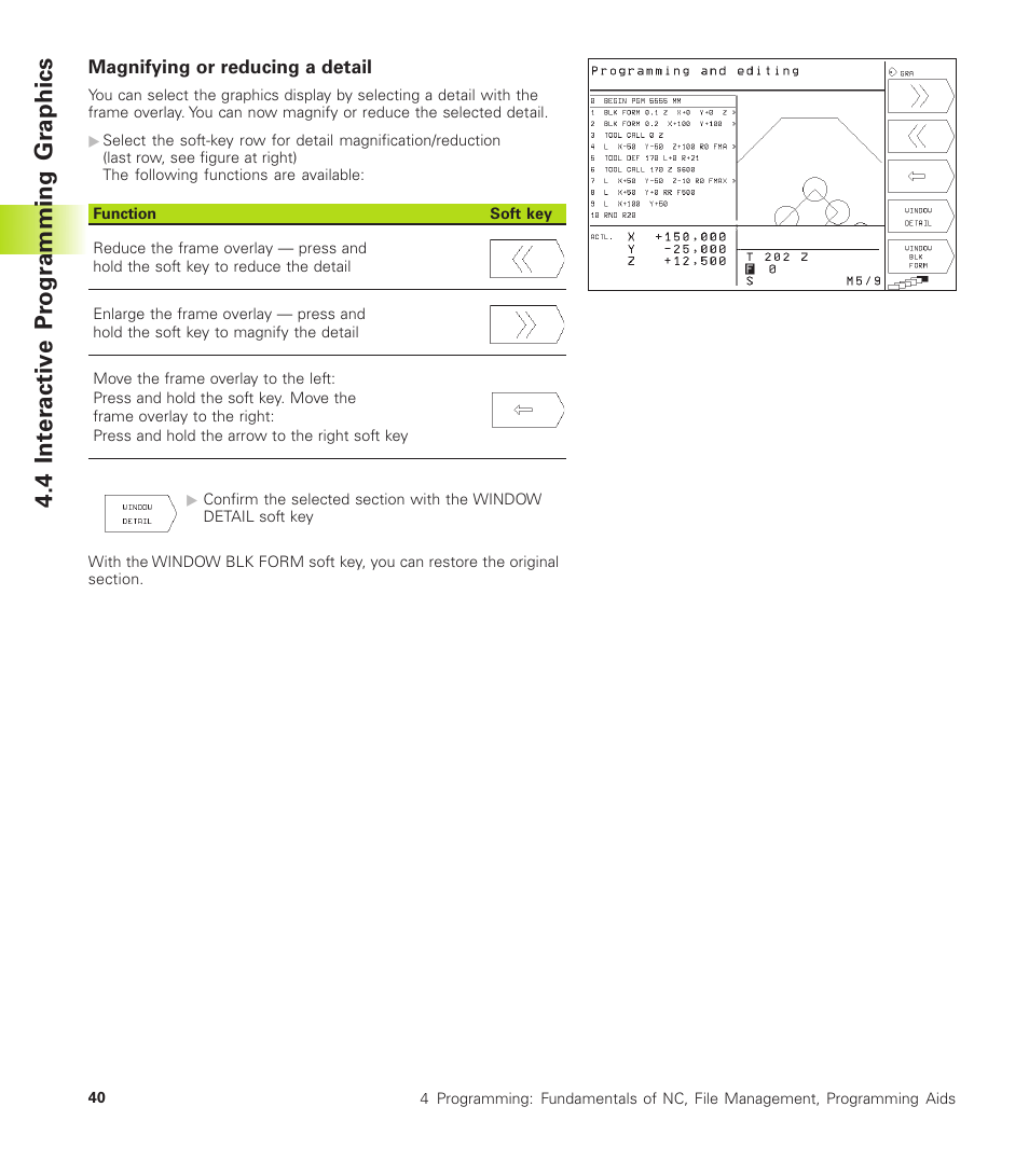 4 interactive programming graphics | HEIDENHAIN TNC 310 (286 140) User Manual | Page 52 / 250
