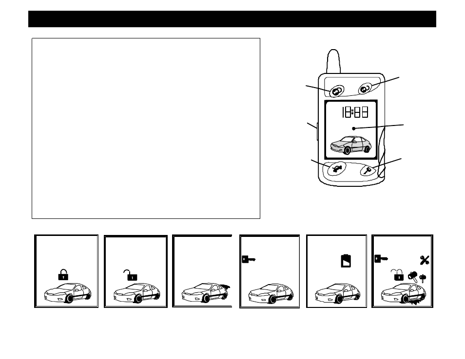 Way paging lcd remote | Crimestopper Security Products RS-1604TW1 User Manual | Page 4 / 20