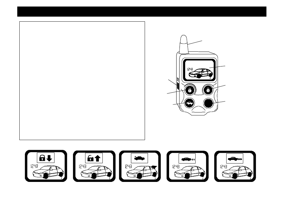 Way paging lcd remote | Crimestopper Security Products RS-1604TW1 User Manual | Page 5 / 20