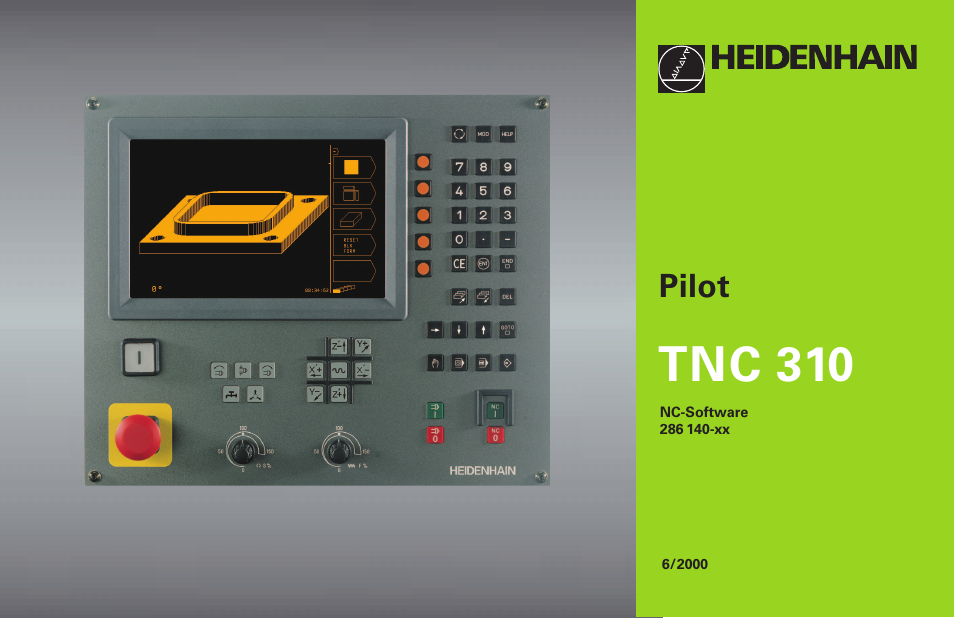 HEIDENHAIN TNC 310 (286 140) Pilot User Manual | 60 pages