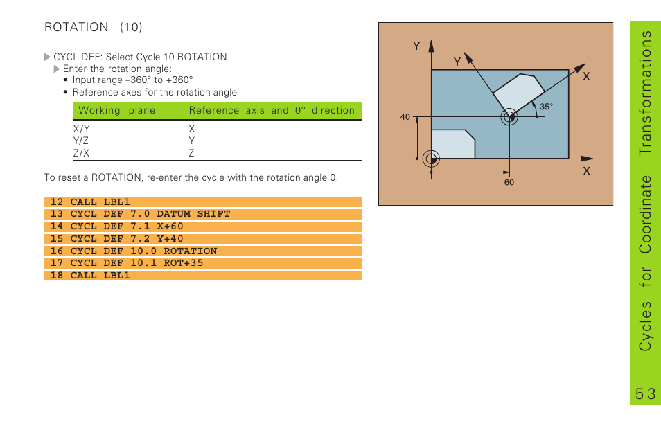 HEIDENHAIN TNC 310 (286 140) Pilot User Manual | Page 53 / 60