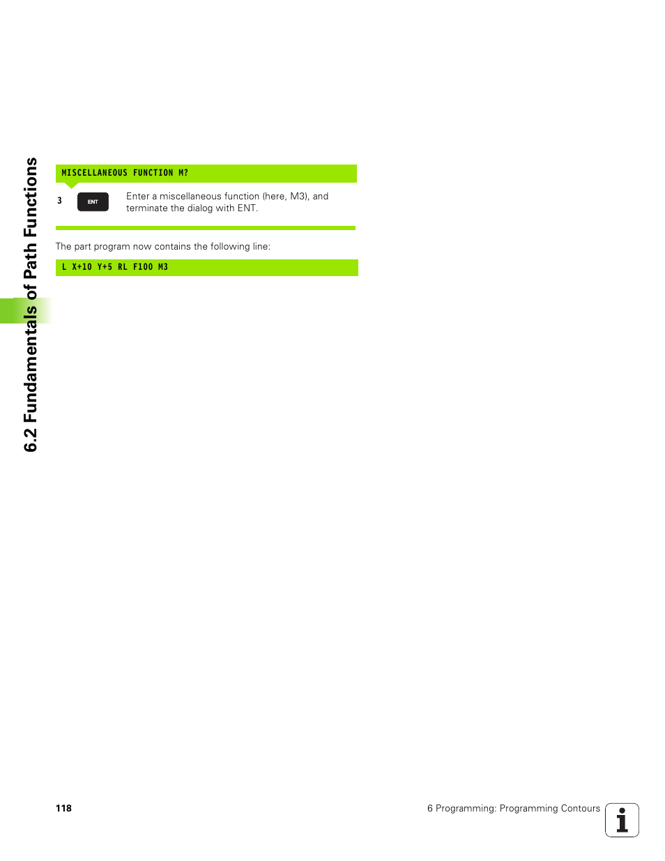 2 f undamentals of p a th f u nctions | HEIDENHAIN TNC 320 (340 551-01) User Manual | Page 118 / 463