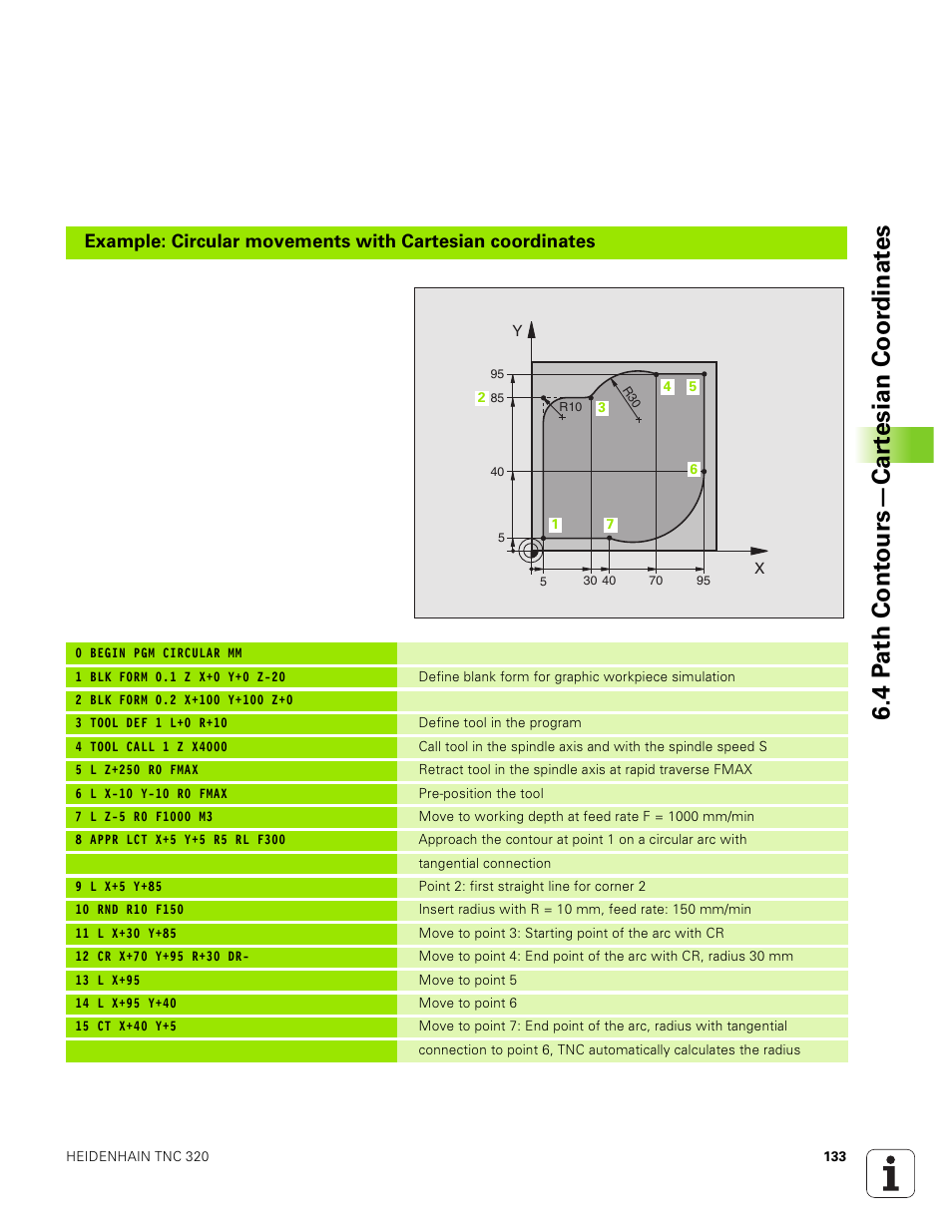 4 p a th cont ours—car te sian coor dinat e s | HEIDENHAIN TNC 320 (340 551-01) User Manual | Page 133 / 463