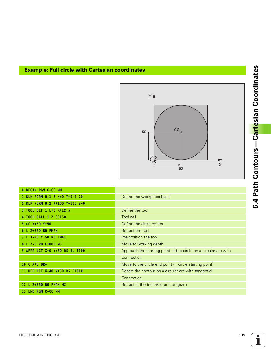 4 p a th cont ours—car te sian coor dinat e s | HEIDENHAIN TNC 320 (340 551-01) User Manual | Page 135 / 463