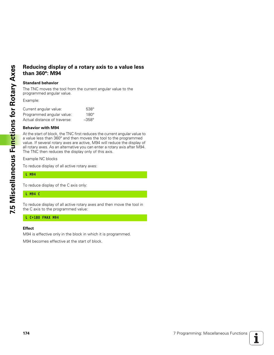 HEIDENHAIN TNC 320 (340 551-01) User Manual | Page 174 / 463