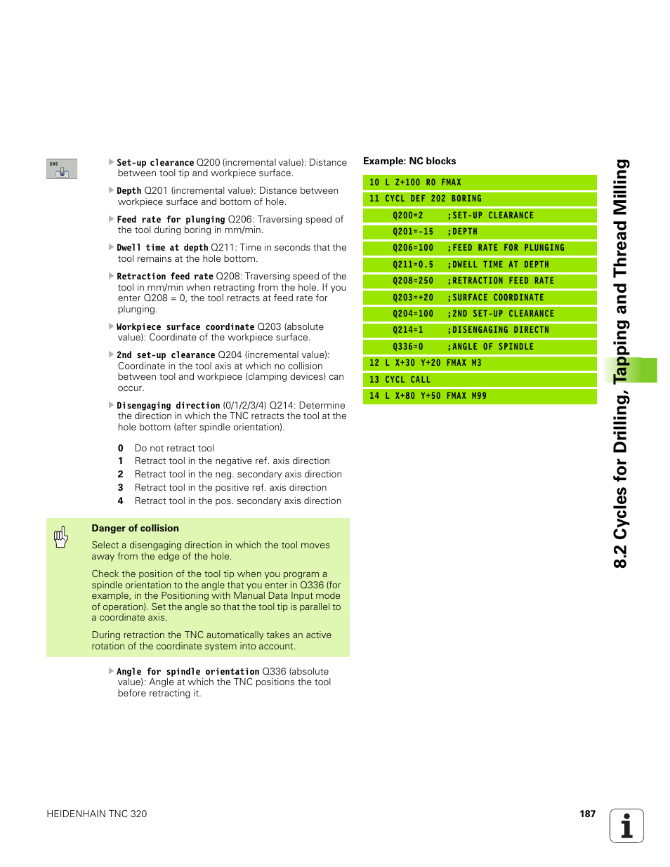 HEIDENHAIN TNC 320 (340 551-01) User Manual | Page 187 / 463