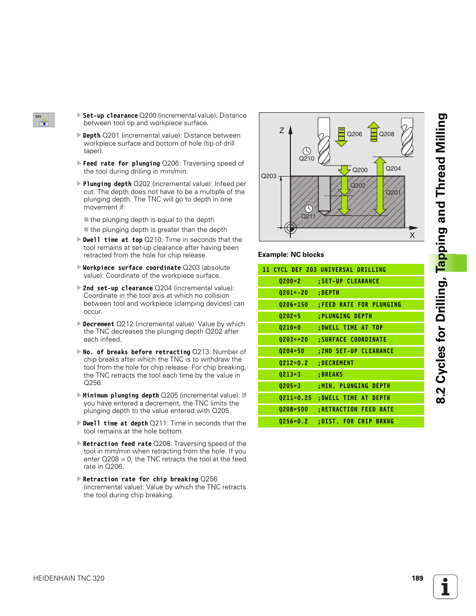 HEIDENHAIN TNC 320 (340 551-01) User Manual | Page 189 / 463