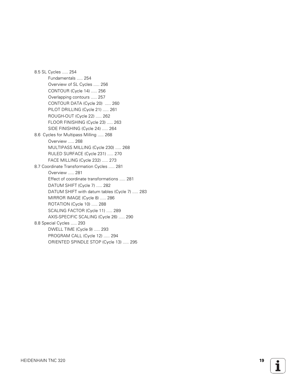 HEIDENHAIN TNC 320 (340 551-01) User Manual | Page 19 / 463