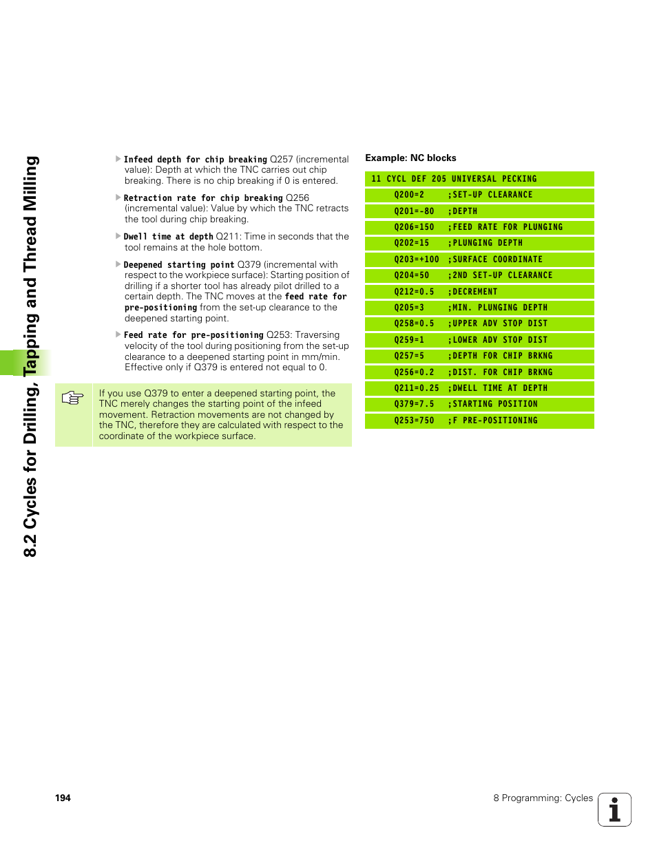 HEIDENHAIN TNC 320 (340 551-01) User Manual | Page 194 / 463