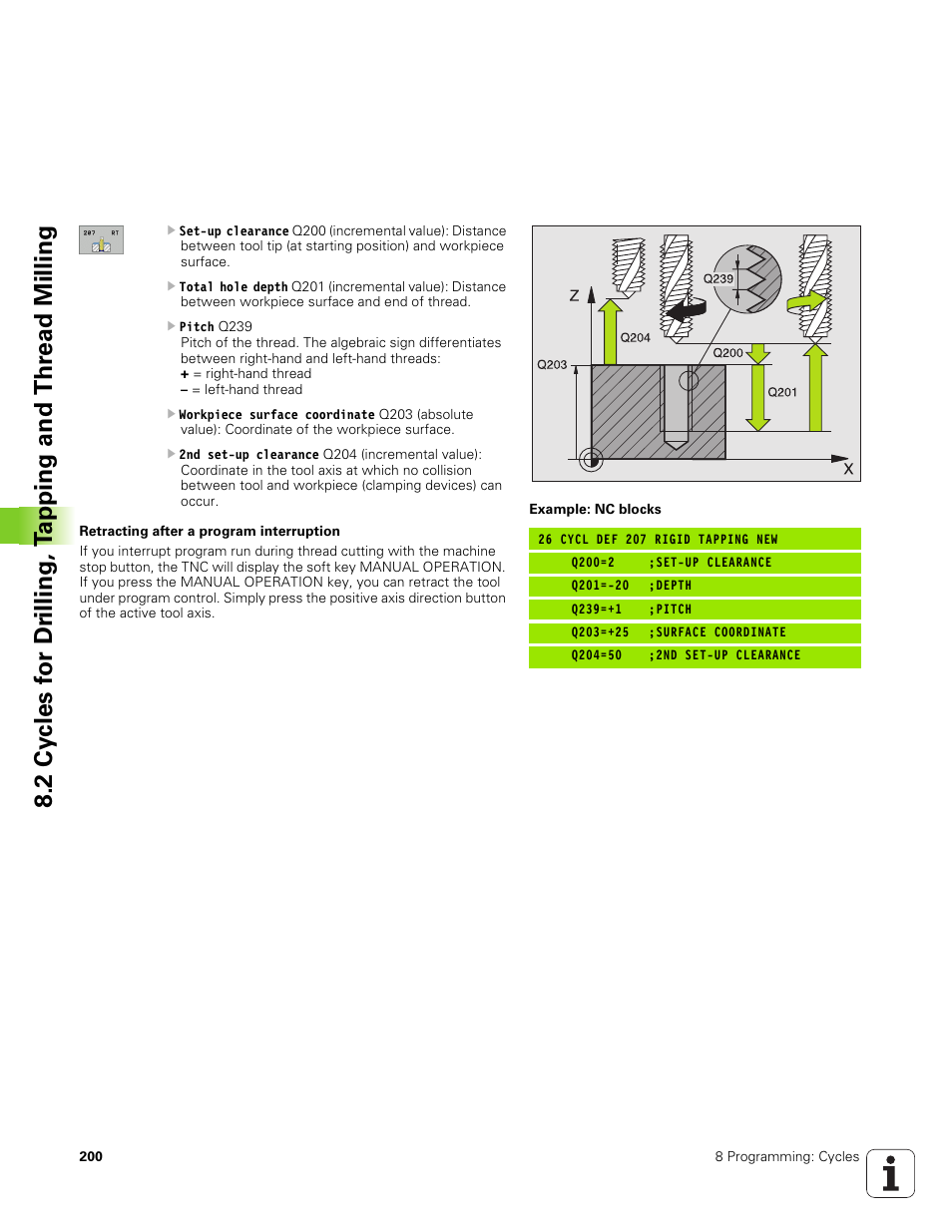 HEIDENHAIN TNC 320 (340 551-01) User Manual | Page 200 / 463