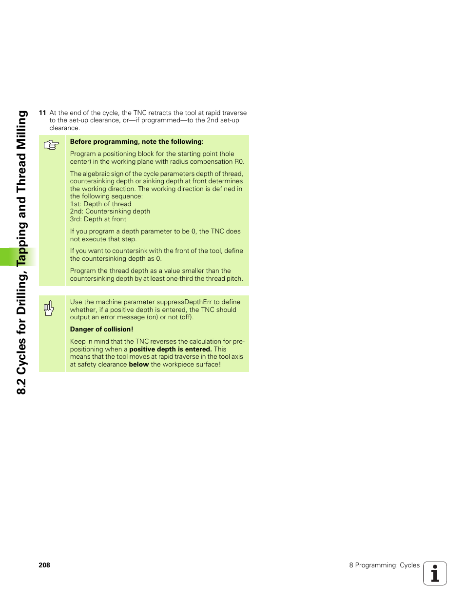 HEIDENHAIN TNC 320 (340 551-01) User Manual | Page 208 / 463