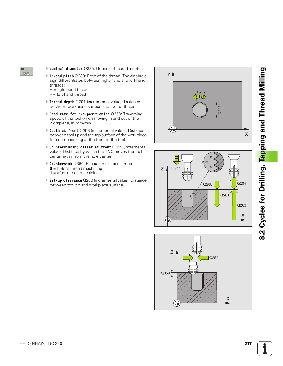 HEIDENHAIN TNC 320 (340 551-01) User Manual | Page 217 / 463