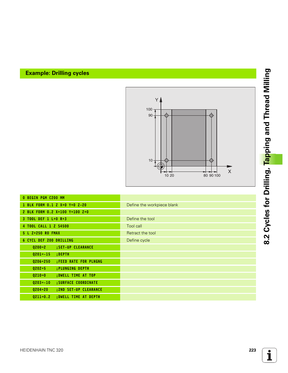 HEIDENHAIN TNC 320 (340 551-01) User Manual | Page 223 / 463