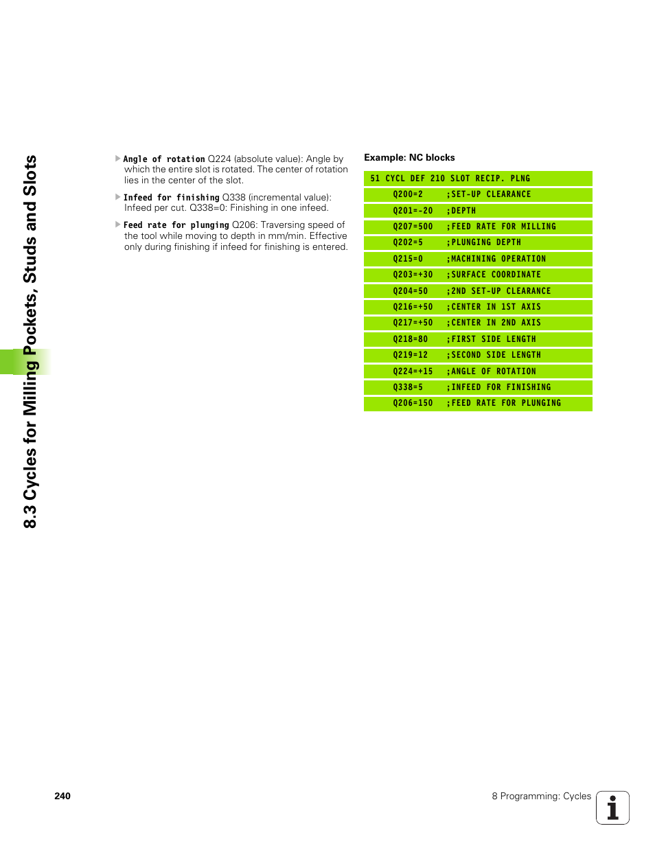 HEIDENHAIN TNC 320 (340 551-01) User Manual | Page 240 / 463