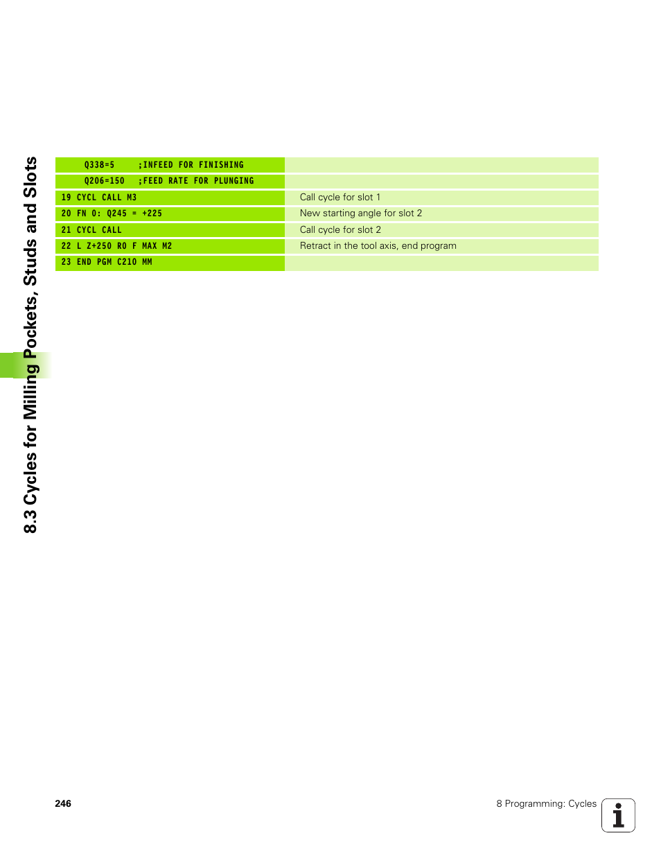 HEIDENHAIN TNC 320 (340 551-01) User Manual | Page 246 / 463