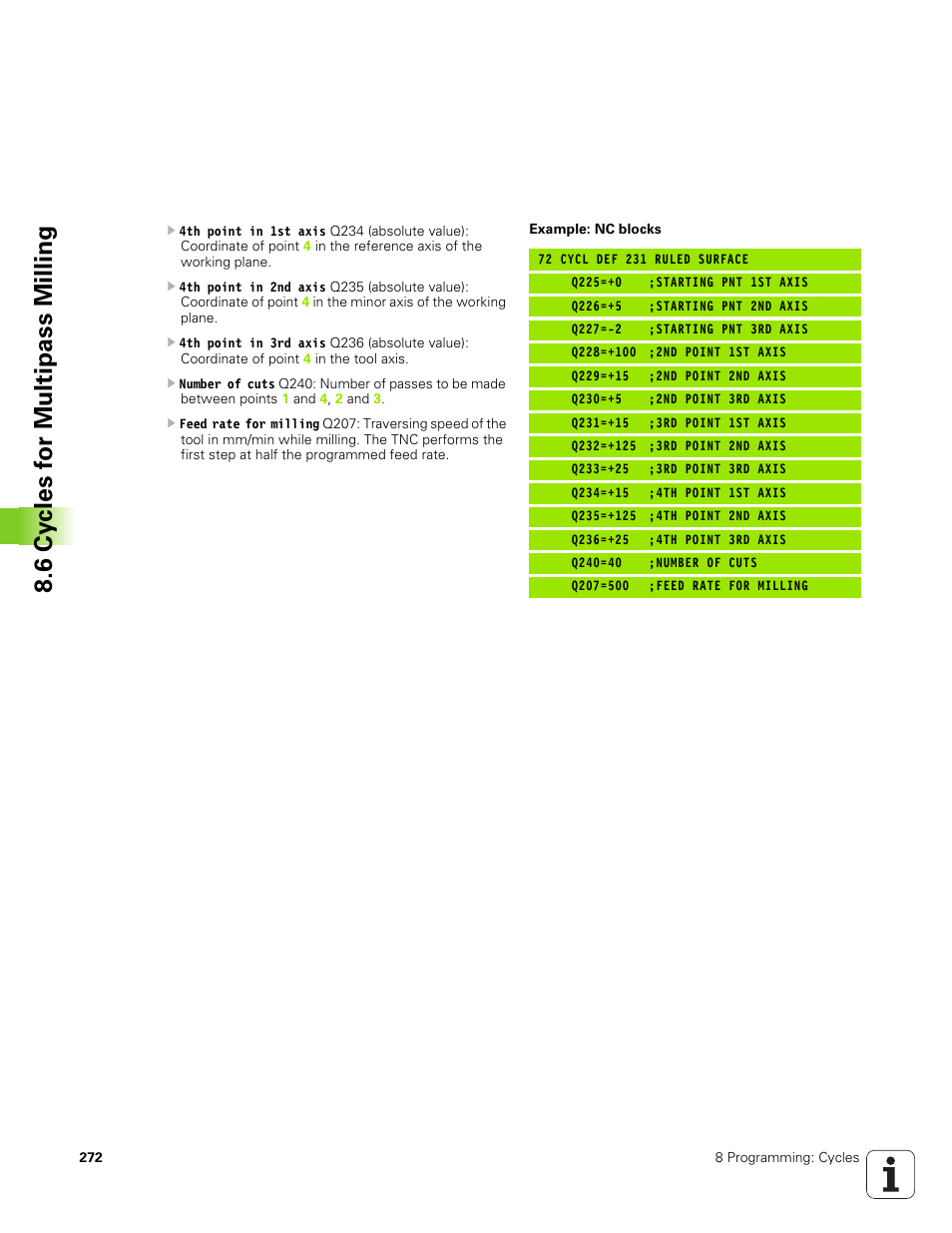 HEIDENHAIN TNC 320 (340 551-01) User Manual | Page 272 / 463