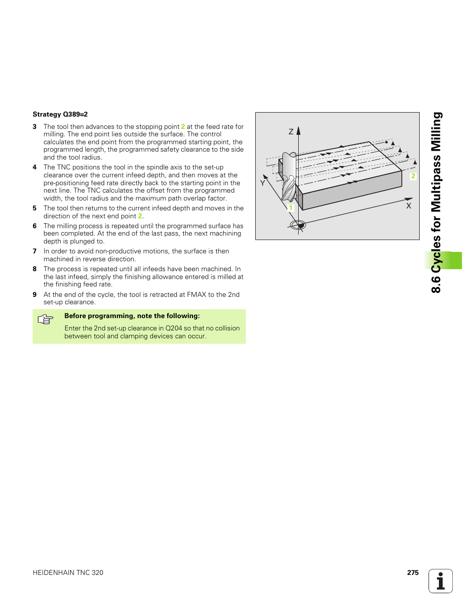 HEIDENHAIN TNC 320 (340 551-01) User Manual | Page 275 / 463