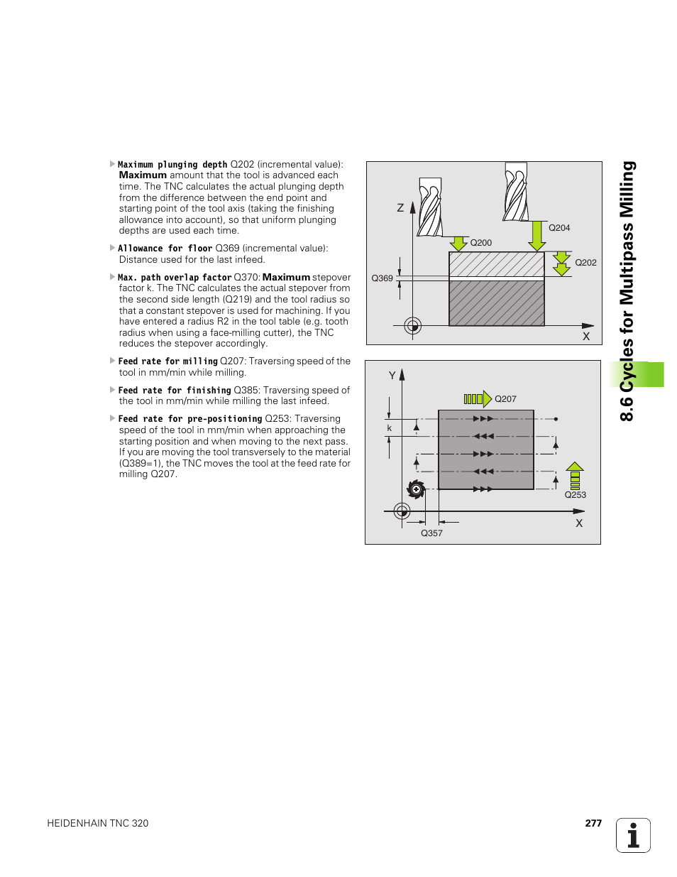 HEIDENHAIN TNC 320 (340 551-01) User Manual | Page 277 / 463