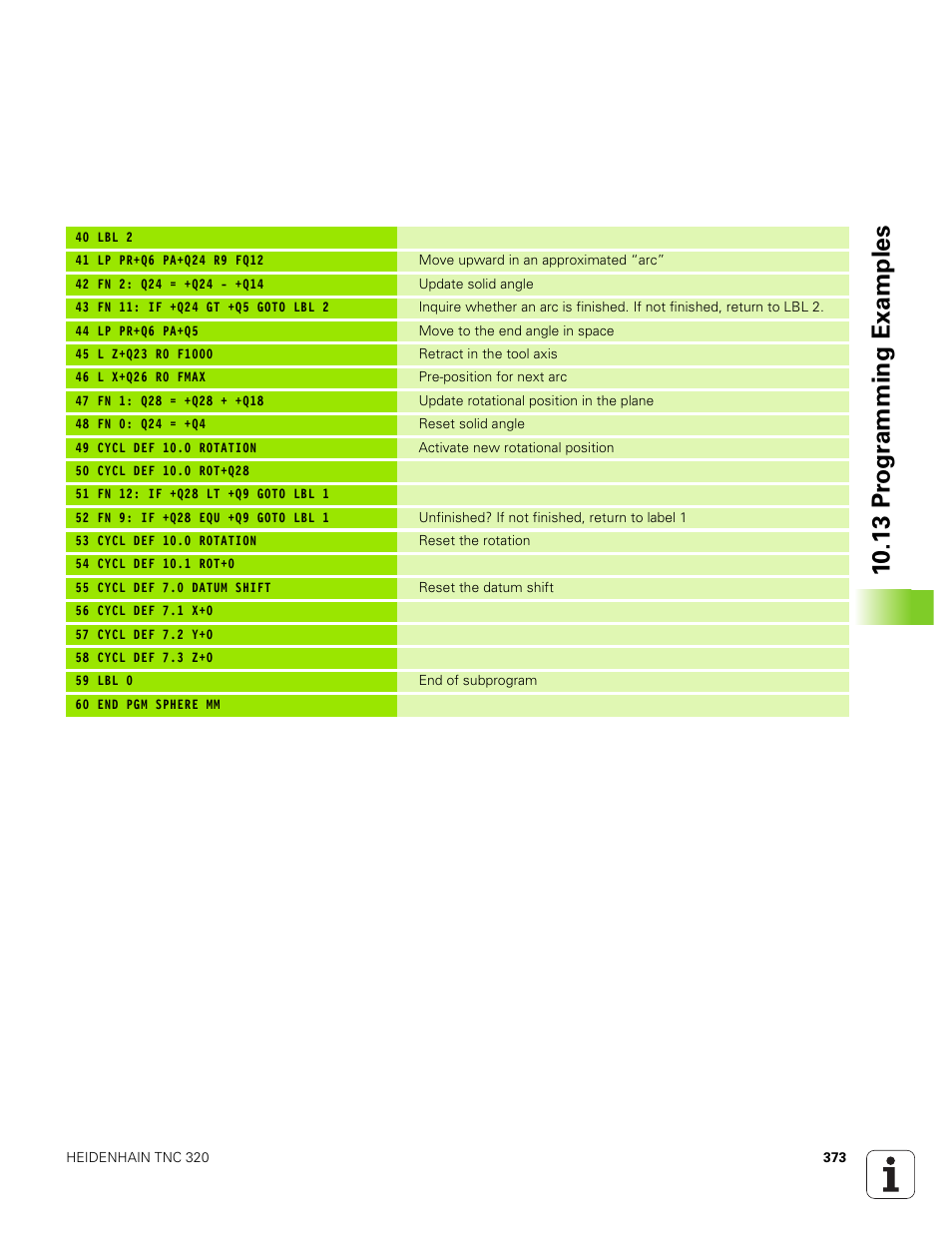 10 .13 pr ogr amming examples | HEIDENHAIN TNC 320 (340 551-01) User Manual | Page 373 / 463