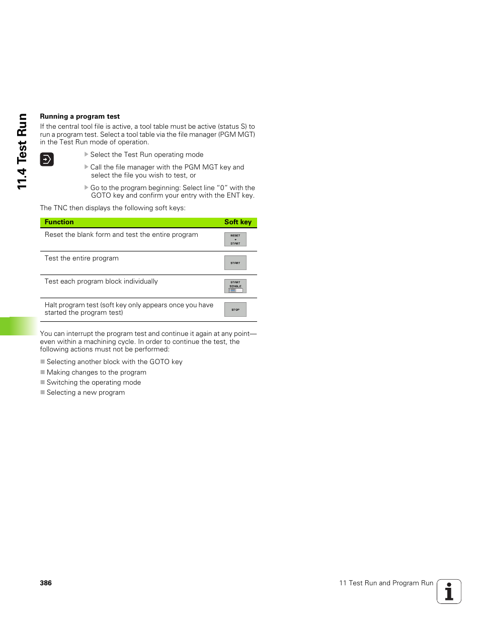 4 t e st run | HEIDENHAIN TNC 320 (340 551-01) User Manual | Page 386 / 463