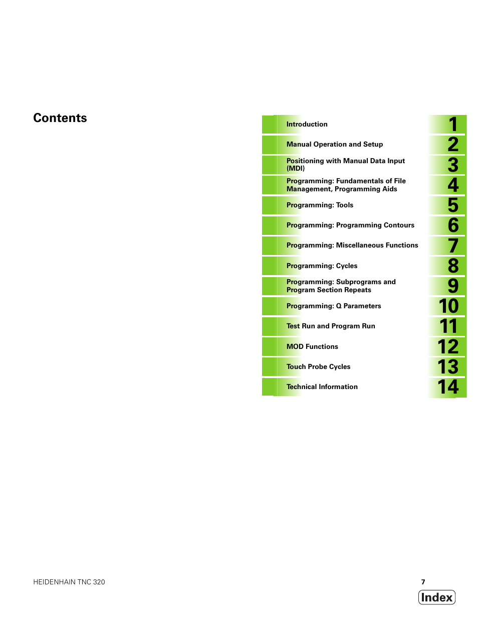 HEIDENHAIN TNC 320 (340 551-01) User Manual | Page 7 / 463