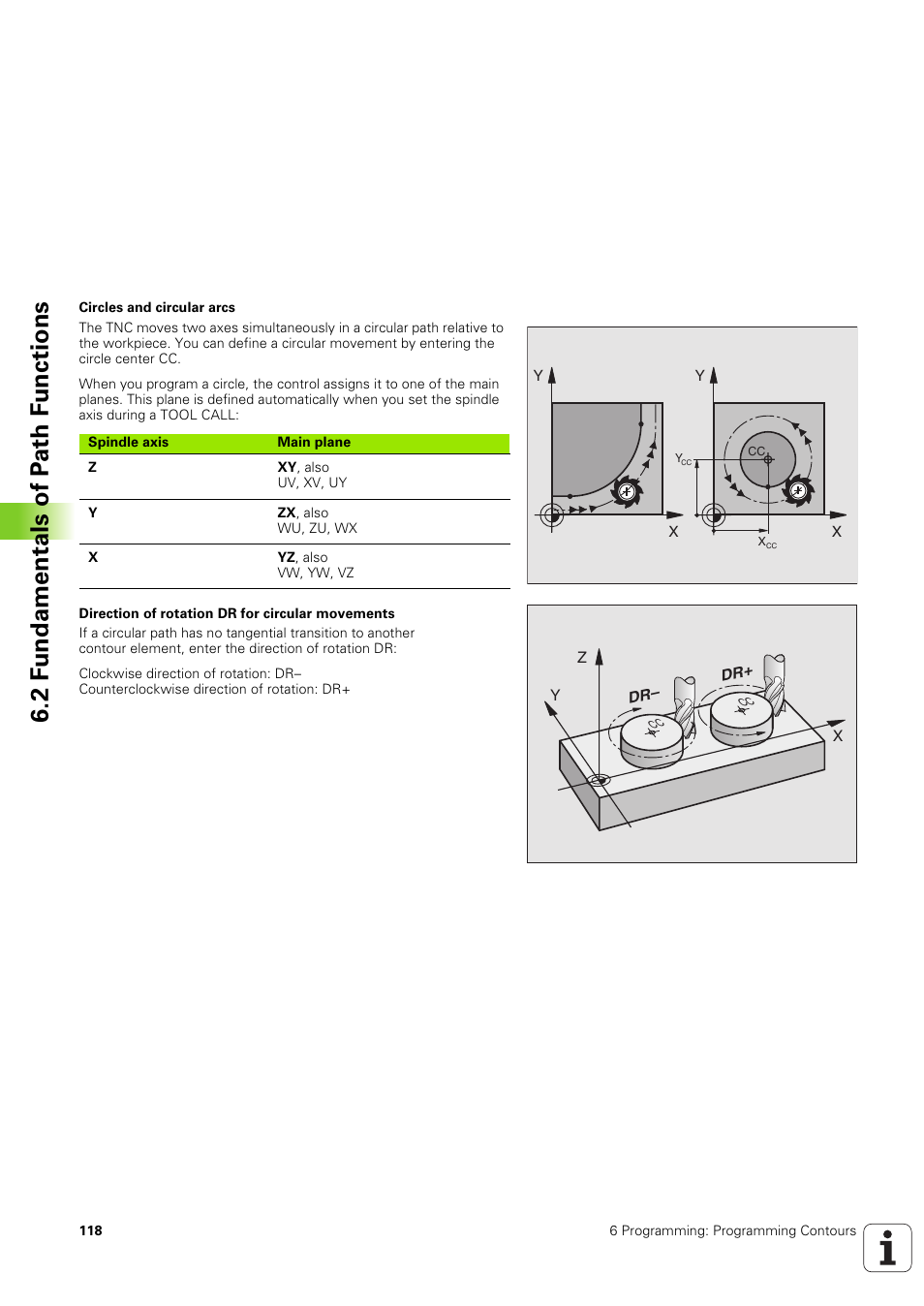 2 f u ndamentals of p a th f u nctions | HEIDENHAIN TNC 320 (340 551-02) User Manual | Page 118 / 493