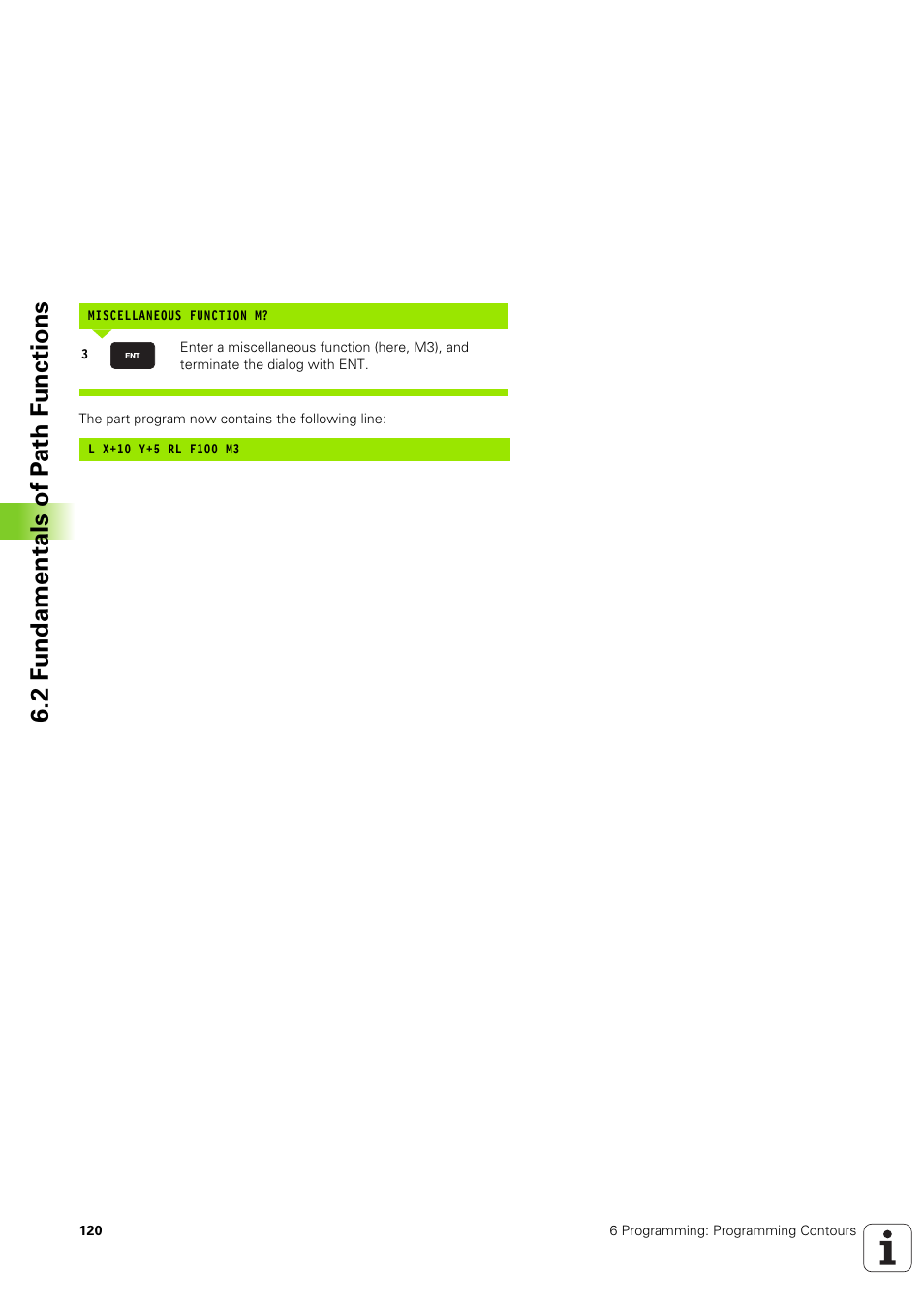 2 f u ndamentals of p a th f u nctions | HEIDENHAIN TNC 320 (340 551-02) User Manual | Page 120 / 493