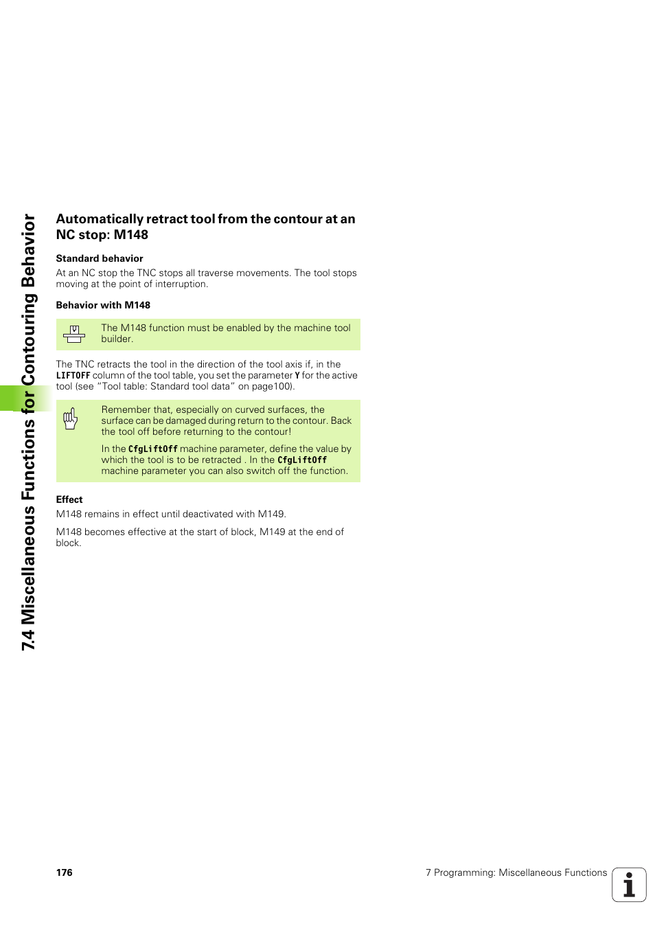 HEIDENHAIN TNC 320 (340 551-02) User Manual | Page 176 / 493