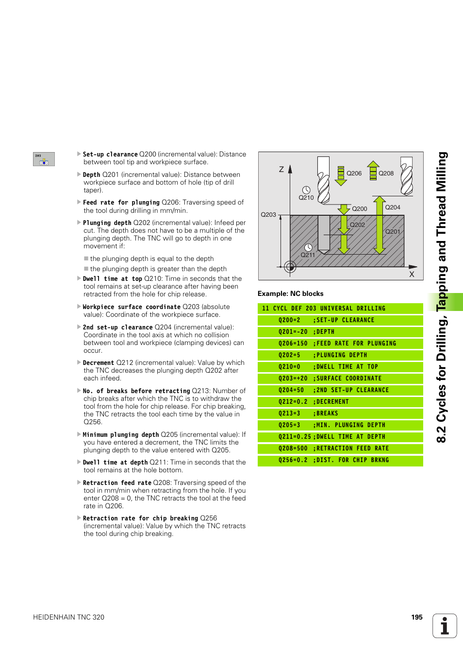 HEIDENHAIN TNC 320 (340 551-02) User Manual | Page 195 / 493