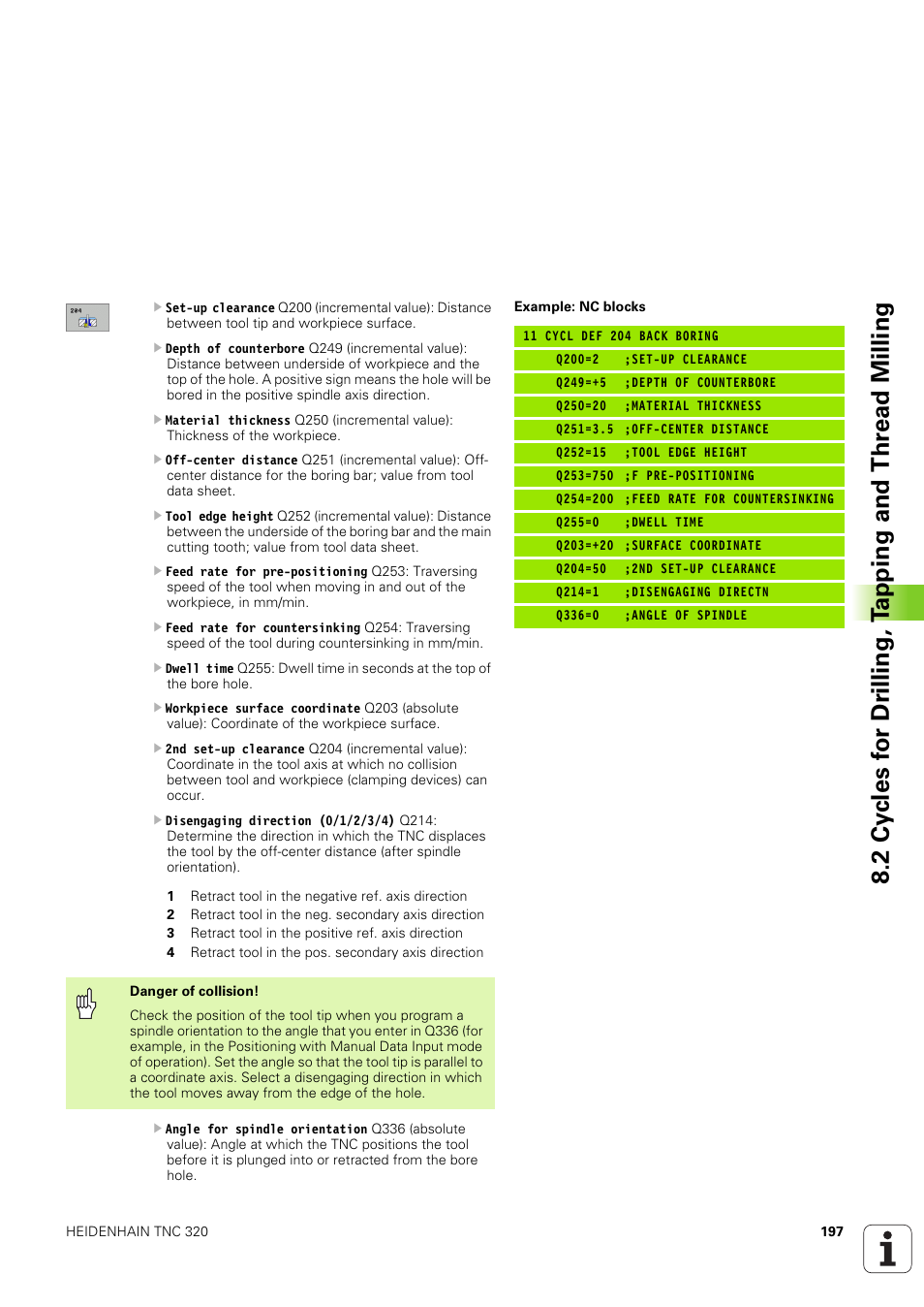 HEIDENHAIN TNC 320 (340 551-02) User Manual | Page 197 / 493