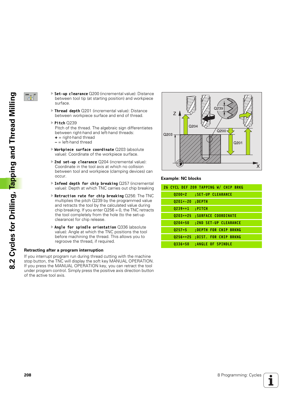 HEIDENHAIN TNC 320 (340 551-02) User Manual | Page 208 / 493