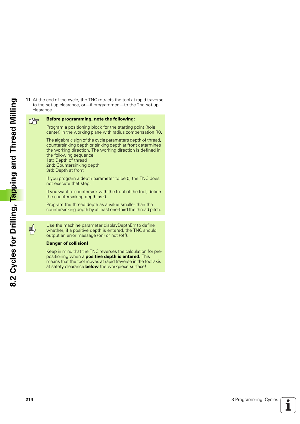 HEIDENHAIN TNC 320 (340 551-02) User Manual | Page 214 / 493