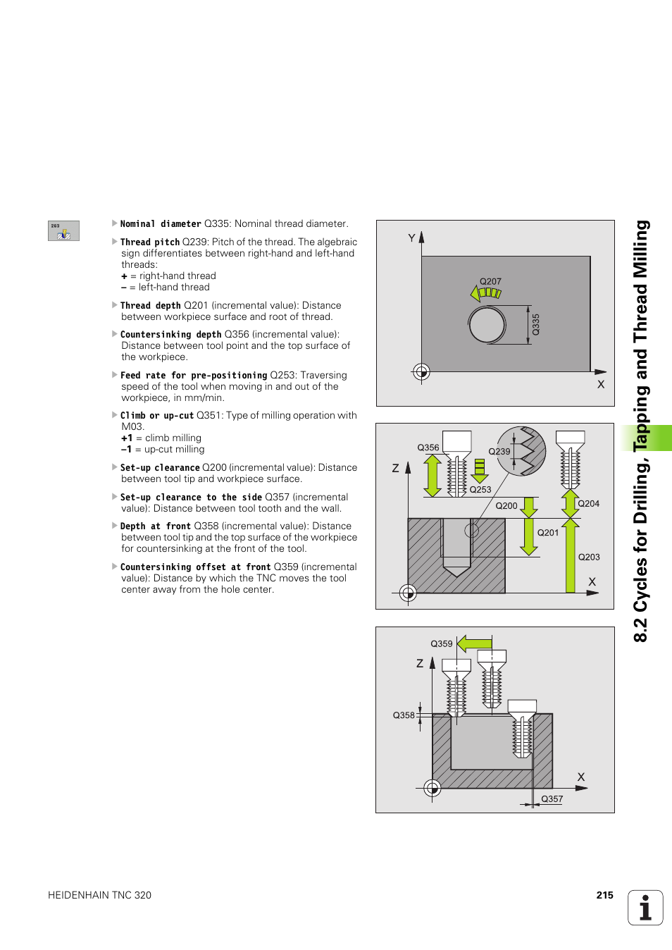 HEIDENHAIN TNC 320 (340 551-02) User Manual | Page 215 / 493