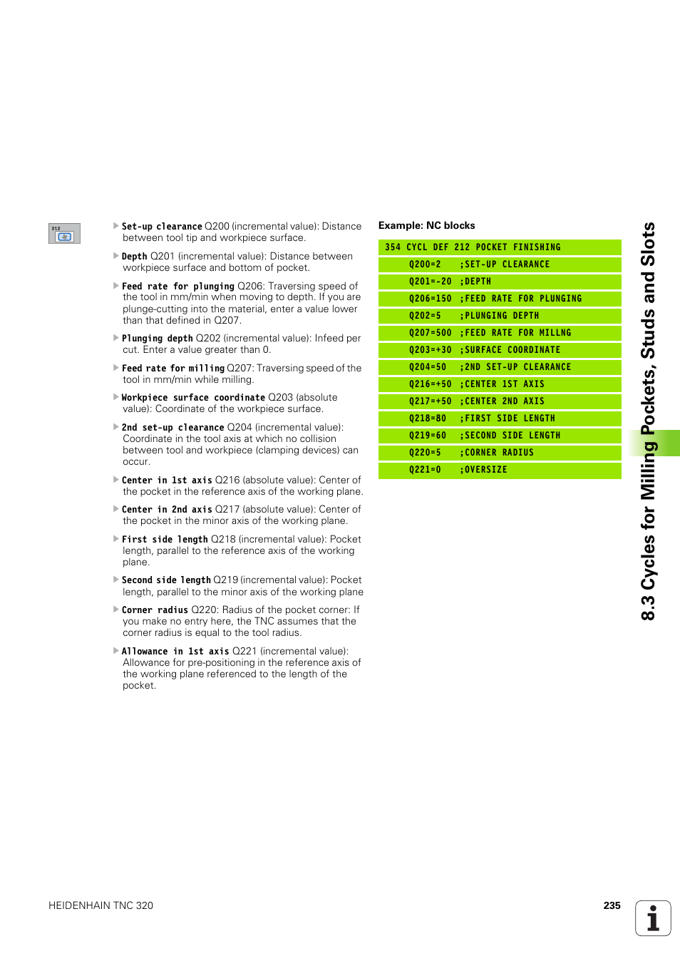 HEIDENHAIN TNC 320 (340 551-02) User Manual | Page 235 / 493