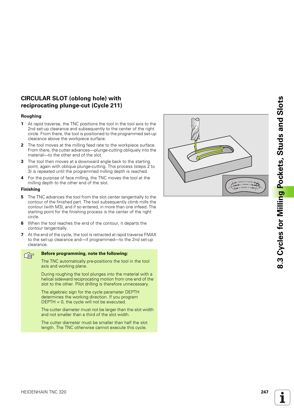 HEIDENHAIN TNC 320 (340 551-02) User Manual | Page 247 / 493