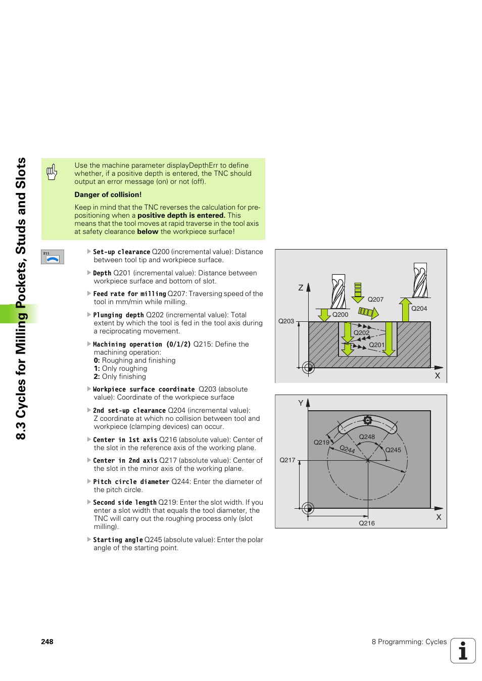 HEIDENHAIN TNC 320 (340 551-02) User Manual | Page 248 / 493