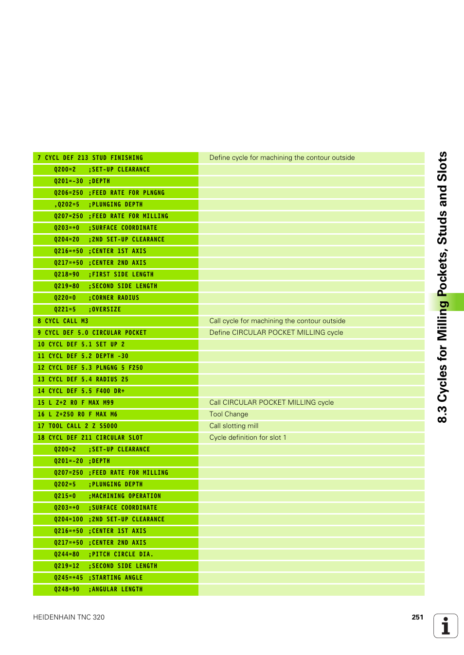 HEIDENHAIN TNC 320 (340 551-02) User Manual | Page 251 / 493