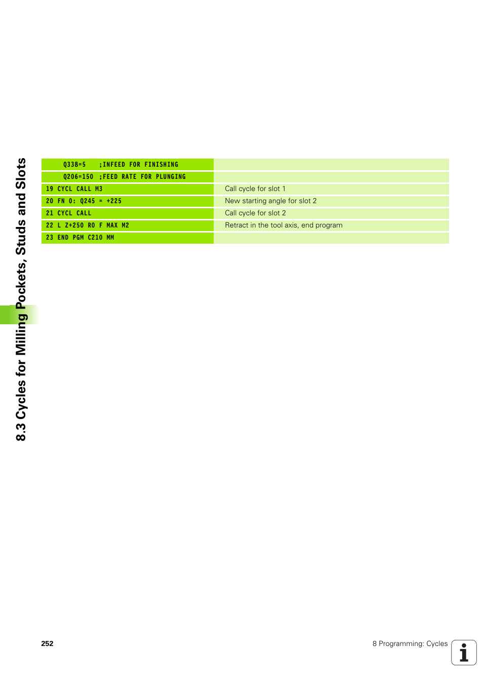 HEIDENHAIN TNC 320 (340 551-02) User Manual | Page 252 / 493