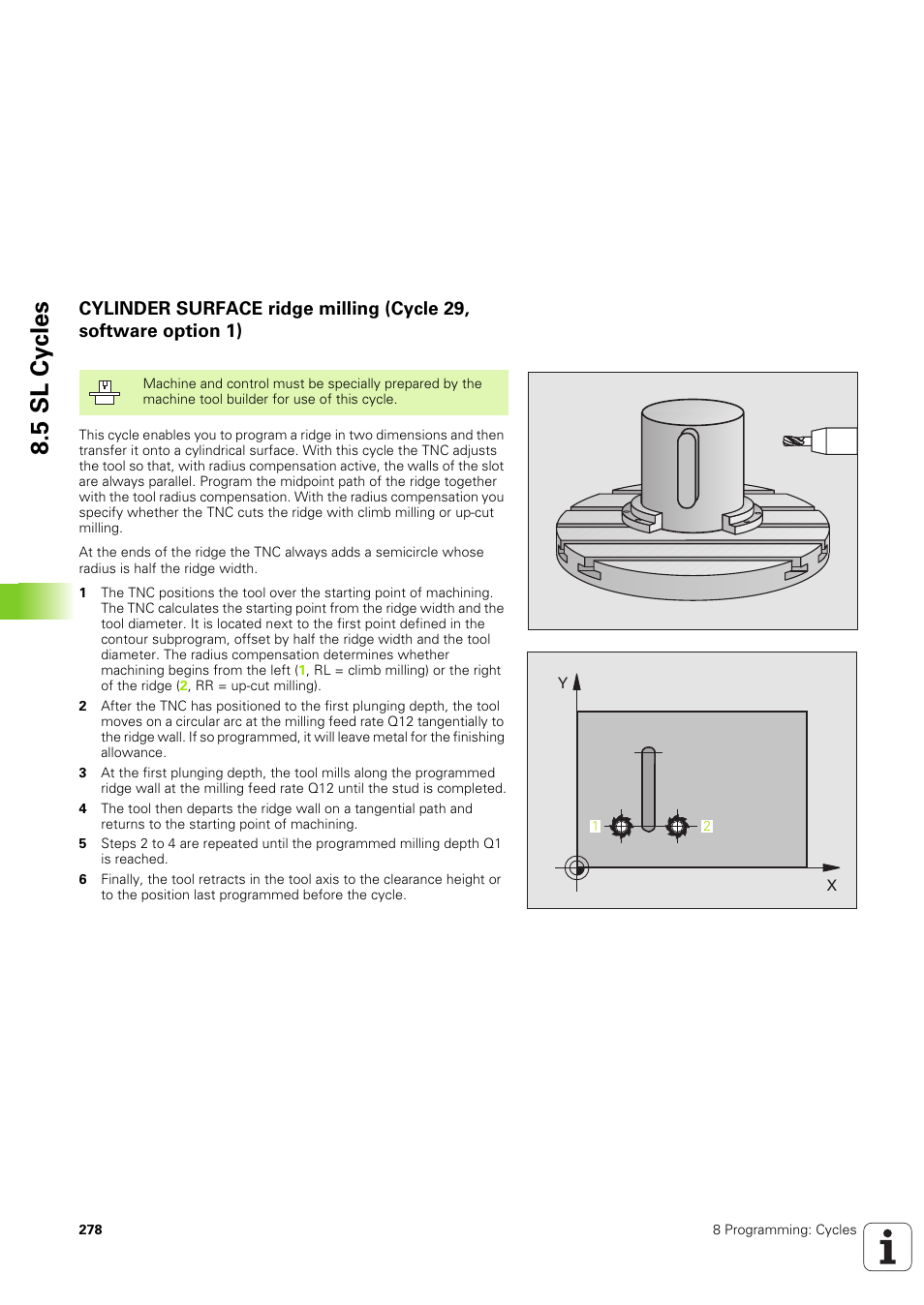 5 sl cy cles | HEIDENHAIN TNC 320 (340 551-02) User Manual | Page 278 / 493