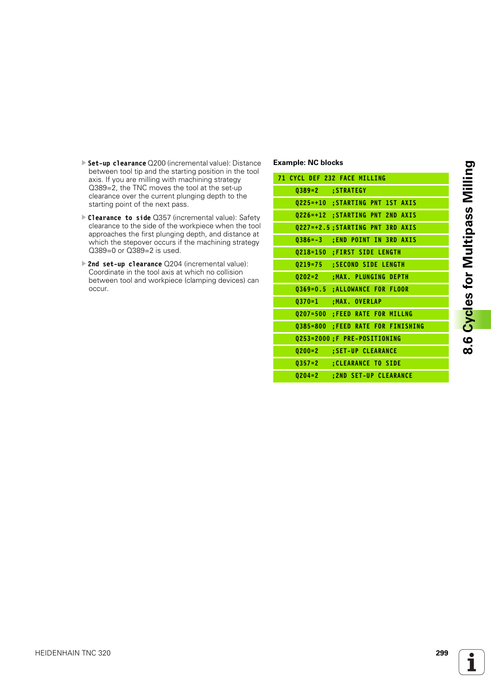 HEIDENHAIN TNC 320 (340 551-02) User Manual | Page 299 / 493