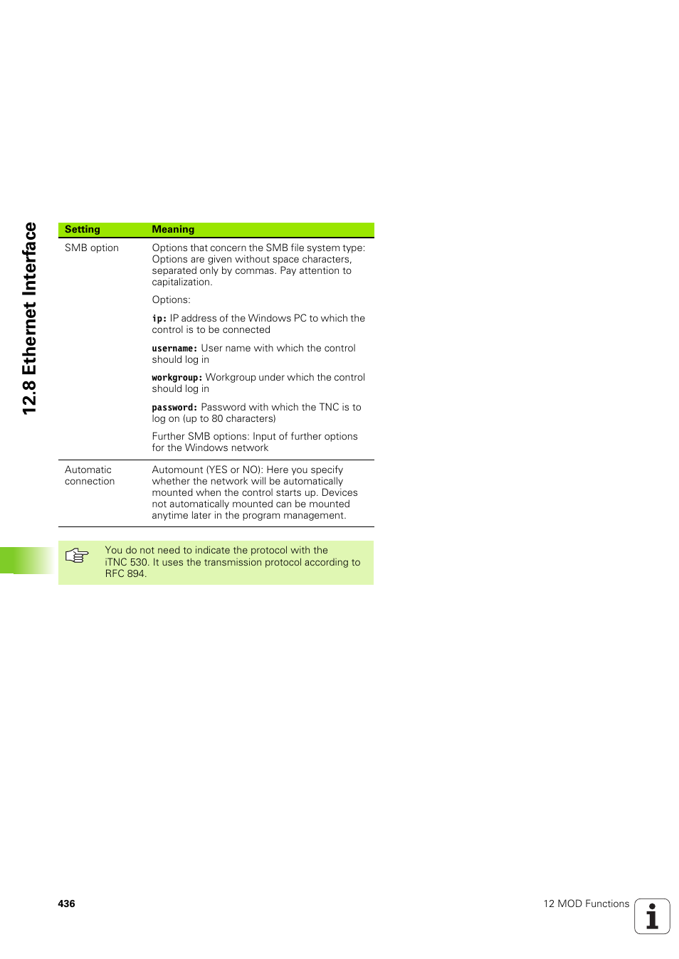 8 ether n et int e rf ace | HEIDENHAIN TNC 320 (340 551-02) User Manual | Page 436 / 493